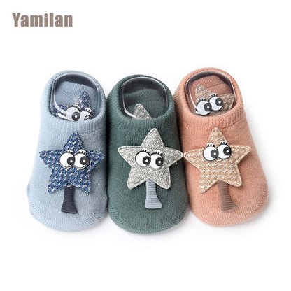Importé - Lot de 3 Paires de Chaussette Bébé/Enfant 100% Coton