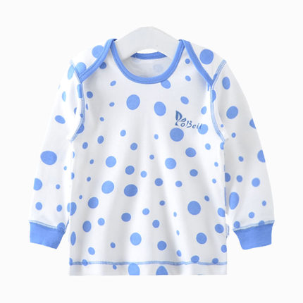 Importé - Vêtements Bébé Pull-over Col enveloppe 100% Coton