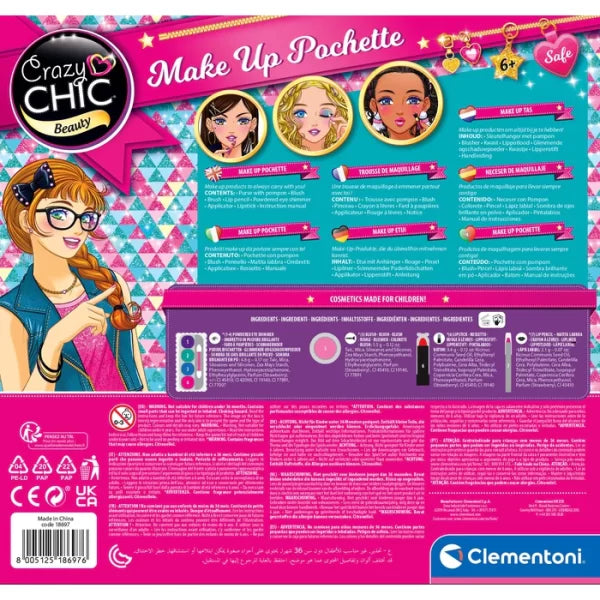 POCHETTE MAKE-UP POUR FILLE+6ANS-CLEMENTONI