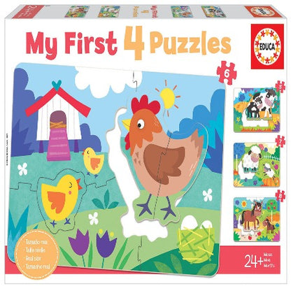 Puzzle La Ferme 4 Puzzles