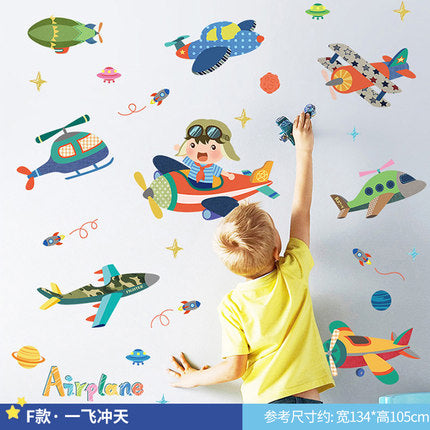 Importé - Décoration Bébé/Enfant Autocollants Muraux pour Garçon