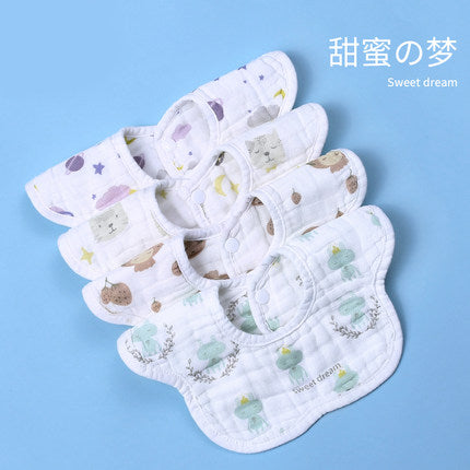 Importé - Sécurité Bébé/Enfant Bavoir 100% Coton