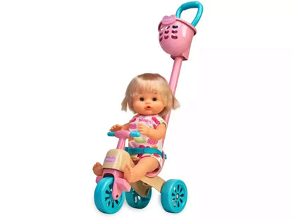 Poupon+ Accessoires Nenuco Avec Son Tricycle+2ans