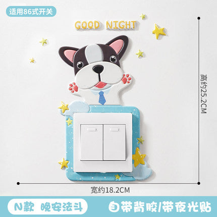 Importé -  Autocollant Mural décoratif en 3D Bébé/Enfant