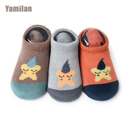 Importé - Lot de 3 Paires de Chaussette Bébé/Enfant 100% Coton