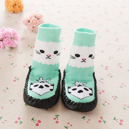 Importé - Chaussons Bébé/Enfants 100% Coton Antidérapante