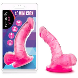 SEXTOYS Gode Ventouse Naturally Yours Rose - 12,5 Cm