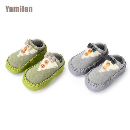 Importé - Lot de 2 paires de Chaussons Bébé/Enfants Antidérapant de 0-3 ans