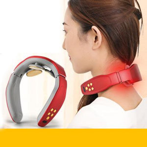 Importé - Masseur sans fil à Impulsion Electrique Pour Epaules et Cou