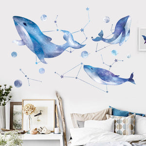 Importé - Décoration Baleine Bleue pour Bébé/Enfant