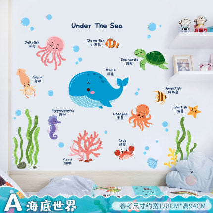 Importé - Décoration Animaux de la Mer pour Bébé/Enfant