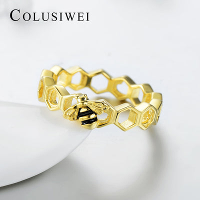 Importé -  Bijoux Bague en Motif Abeille