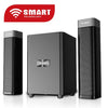 SMART TECHNOLOGY Barre De Son Bluetooth Avec Woofer - STHA-1011M - Haute Perf   ormance - Noir - Garantie 6 Mois