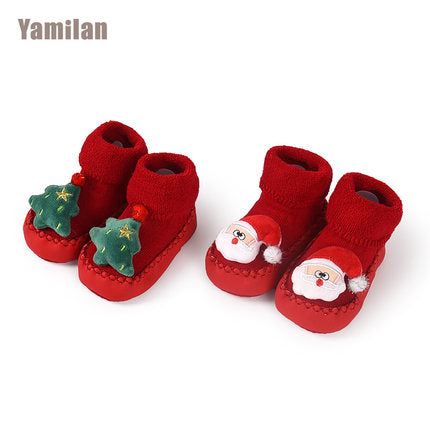 Importé - Lot de 2 Paires de Chaussette Bébé/Enfant 100% Coton de 1-3 ans