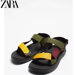 Importé - ZARA NEW - Sandales Homme A Lanières Décontractées Et Légères