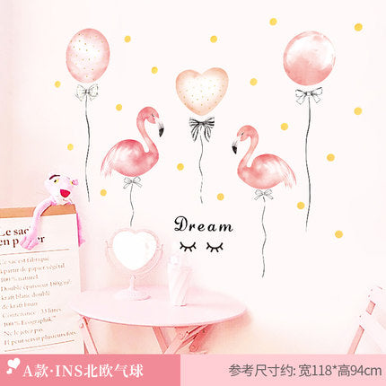 Importé - Décoration Murale Rose Bébé/Enfant