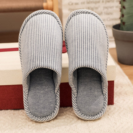 Importé - Chaussures Homme & Femme Pantoufles en Coton Antidérapant