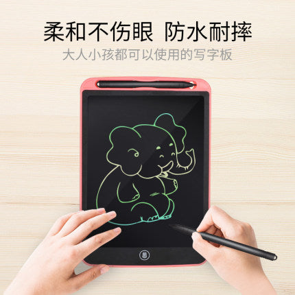 Importé - Grande Tablette Ardoise Magique Graffiti Ecran LCD Couleur 8,5-10-12 pouces