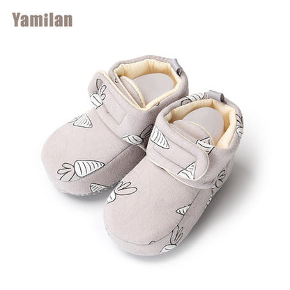 Importé - Chaussons Bébé/Enfants 100% Coton Antidérapant de 0 -12 Mois