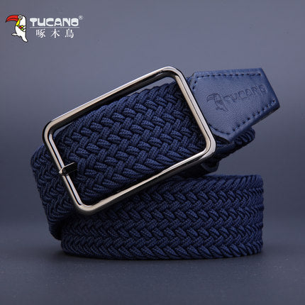 Importé - Ceinture Homme Sport Décontractée en Toile Elastique Tissée