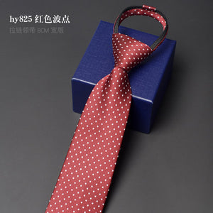 Importé - Cravate à Glissière Idéale pour Tenue de soirée