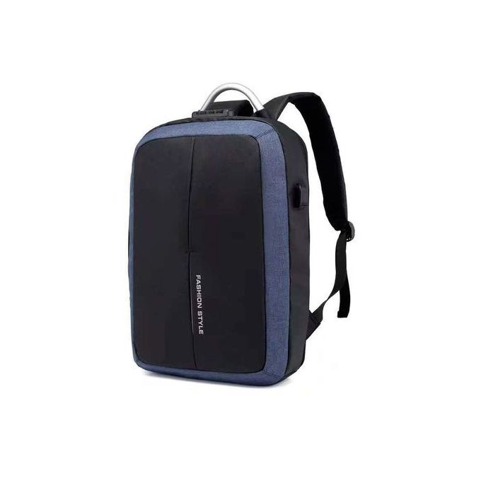 Sac à Dos Intelligent-USB -Antivol -Noir
