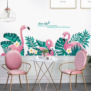 Importé - Décoration Bébé/Enfant Autocollants Flamingo