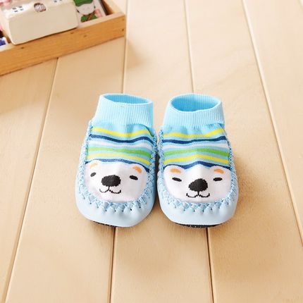 Importé - Chaussons Bébé/Enfants 100% Coton Antidérapant