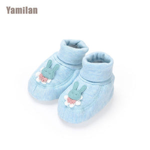 Importé - Chaussons Bébé/Enfants 100% Coton Antidérapant de 0-3 mois