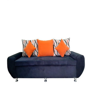 Salon Canapé Gueye 3 Places - Bleu