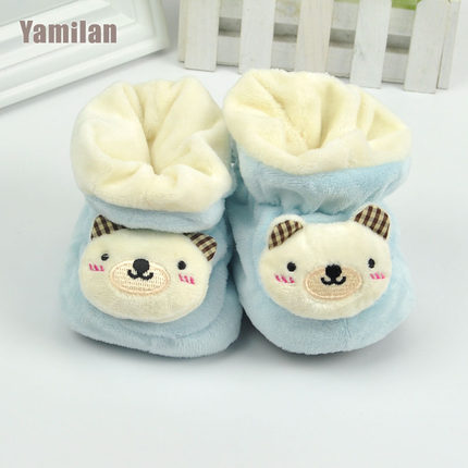 Importé - Chaussons Bébé/Enfants 100% Coton Antidérapant de 0 - 6 Mois