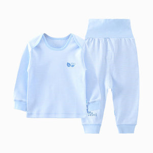 Importé - Ensemble Pijama à Rayures 100% Coton Bébé 0 à 3mois