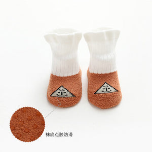 Importé - Chaussette Bébé/Enfant Antidérapantes 100% Coton de 0-1 ans