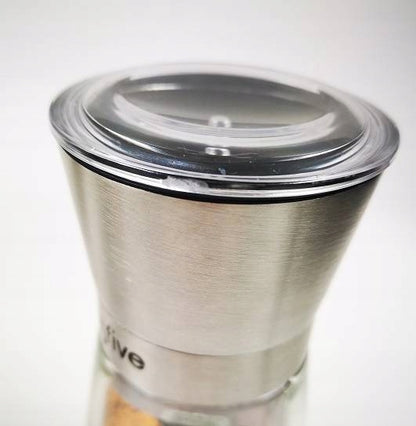 Moulin a Poivre en Verre +Inox