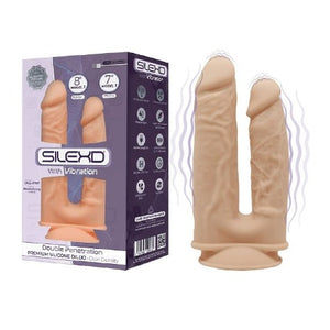 SEXTOYS Gode Vibromasseur Ventouse Model 1 (Double Penetration 7''-8'')