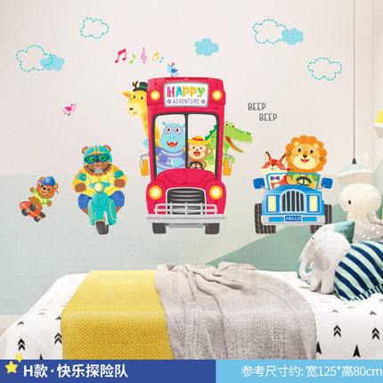 Importé - Décoration Bébé/Enfant Autocollants Muraux pour Garçon