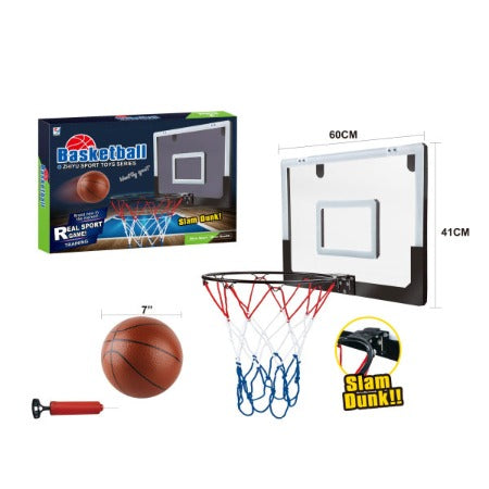 Panier De Basket Slam Dunk+Balle+6ans