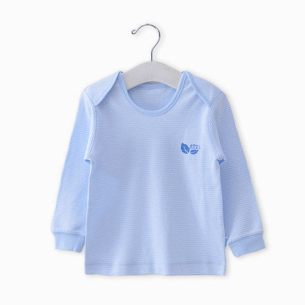 Importé - Vêtements Bébé Pull-over Col enveloppe 100% Coton