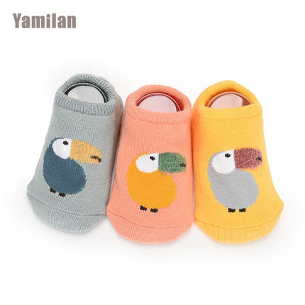 Importé - Lot de 3 Paires de Chaussette Bébé/Enfant 100% Coton