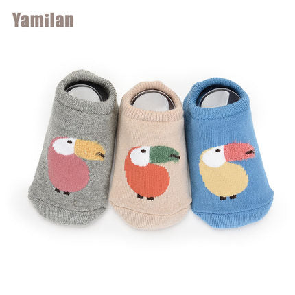 Importé - Lot de 3 Paires de Chaussette Bébé/Enfant 100% Coton