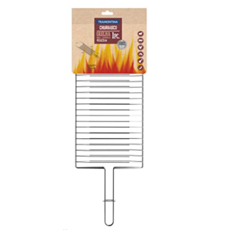 Grille Barbecue en Inox-42x23cm-Tramontina Churrasco