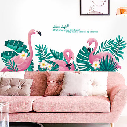 Importé - Décoration Bébé/Enfant Autocollants Flamingo