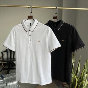 Importé -  T-Shirt Polo Homme  Manches Courtes Décontracté