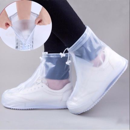 Importé - Bottes De Pluie Couvre - Chaussures Transparent- Antidérapante