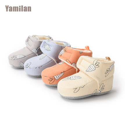 Importé - Chaussons Bébé/Enfants en Tissu Antidérapant
