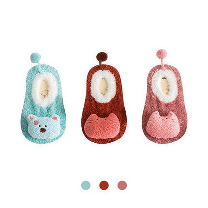 Importé - Lot de 3 paires de Chaussons Bébé/Enfants Antidérapant