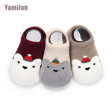 Importé - Lot de 3 Paires de Chaussette Bébé/Enfant 100% Coton