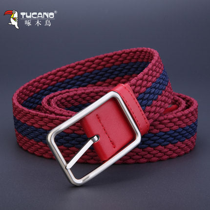 Importé - Ceinture Homme Sport Décontractée en Toile Elastique Tissée