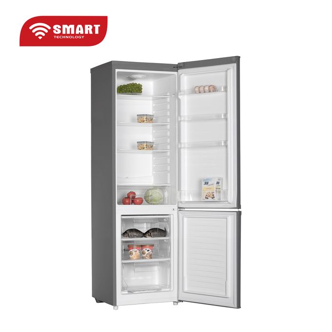 SMART TECHNOLOGY Réfrigérateur Combiné - 230 L - Argent - 12 Mois Garantie - STCB-303MS