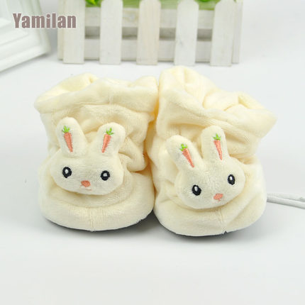 Importé - Chaussons Bébé/Enfants 100% Coton Antidérapant de 0 - 6 Mois